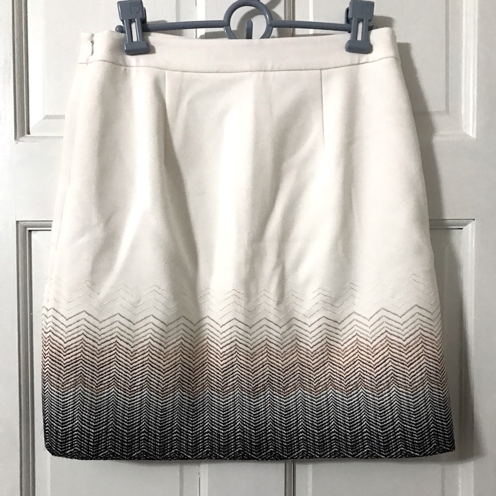 White House black market - white mini skirt
